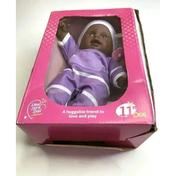 New York Doll Collection 11" soft body African American new open box - Picture 3 of 5